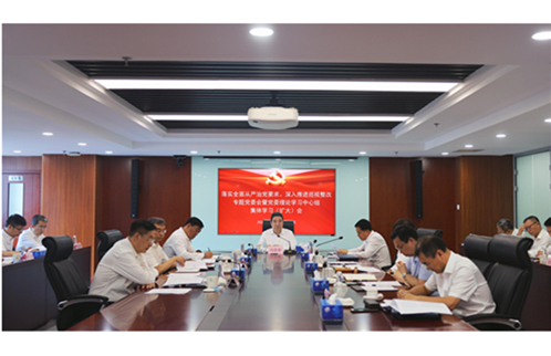 國藥集團召開落實全面從嚴治黨要求、深入推進巡視整改專題黨委會暨黨委理論學習中心組集體學習（擴大）會